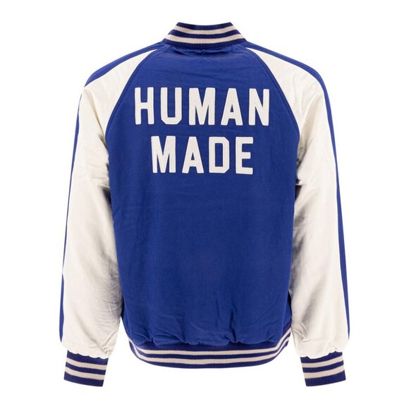 Human Made Vintage Style Bomber Jacket Tag Size L Men - Picture 2 of 4